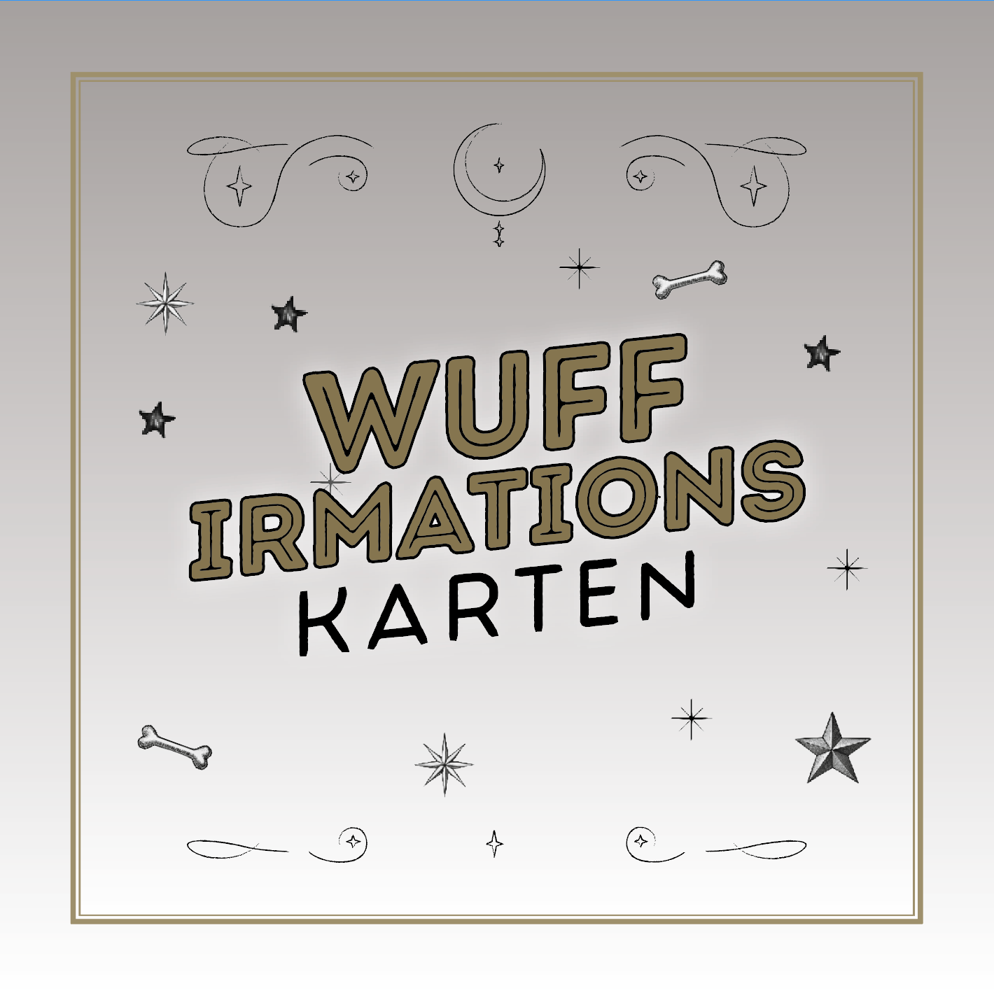 Wuffirmationskarten: Positive Energie war noch nie so wau