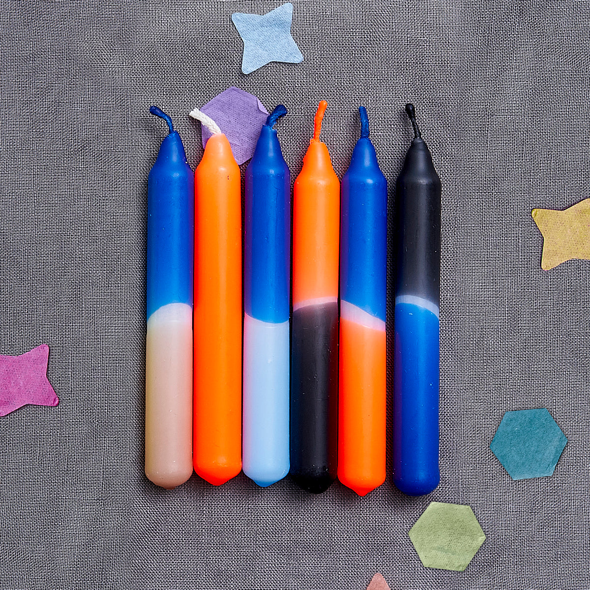 Candles pack of 6