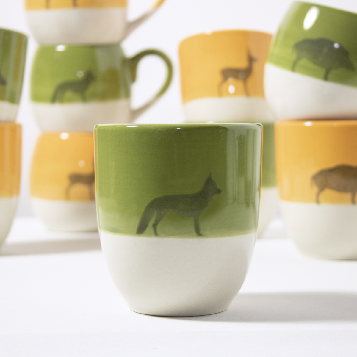 Mug Fox Olive