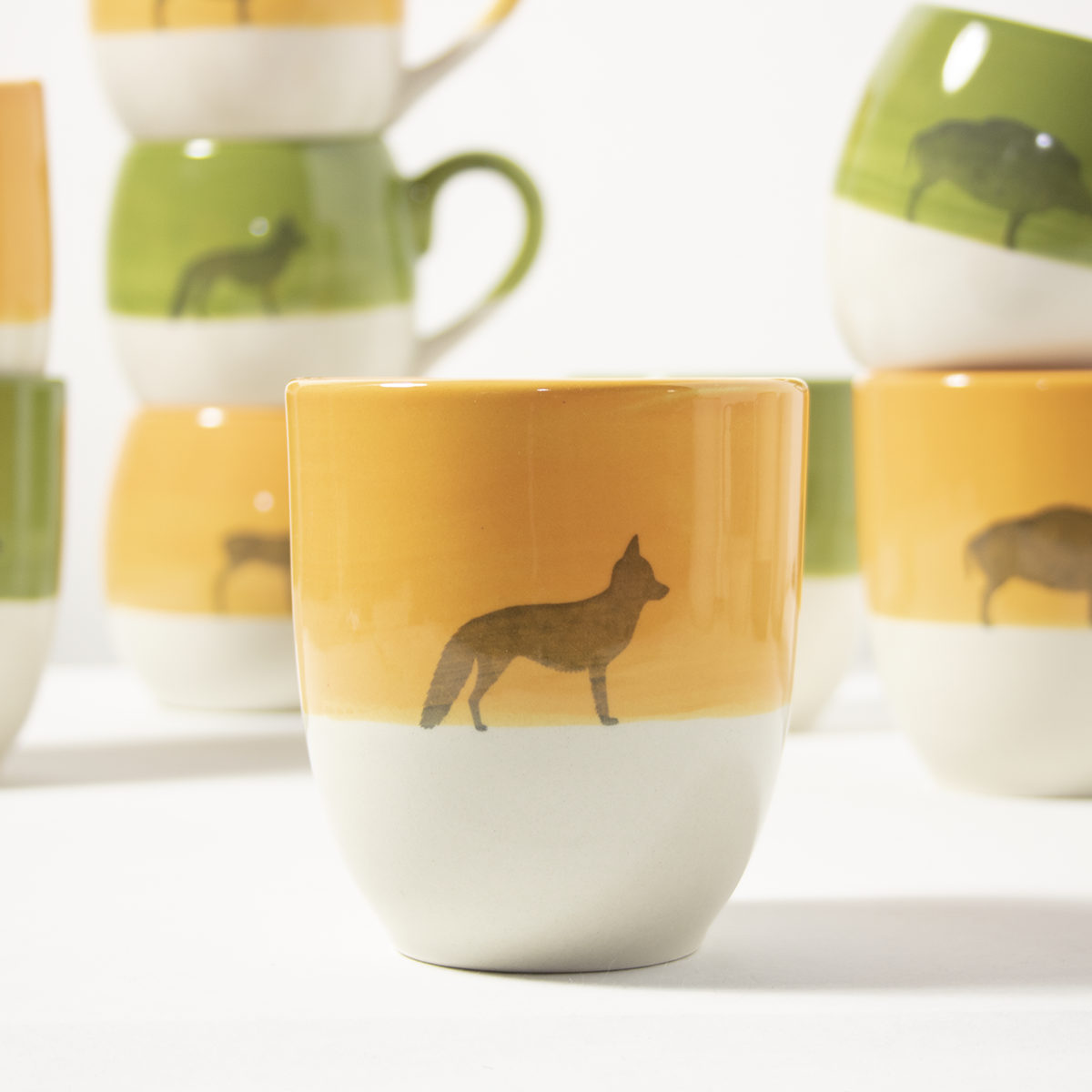 Mug Fox Light Orange