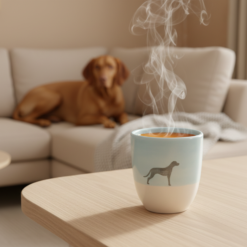 Becher Lieblingshund Powder Blue