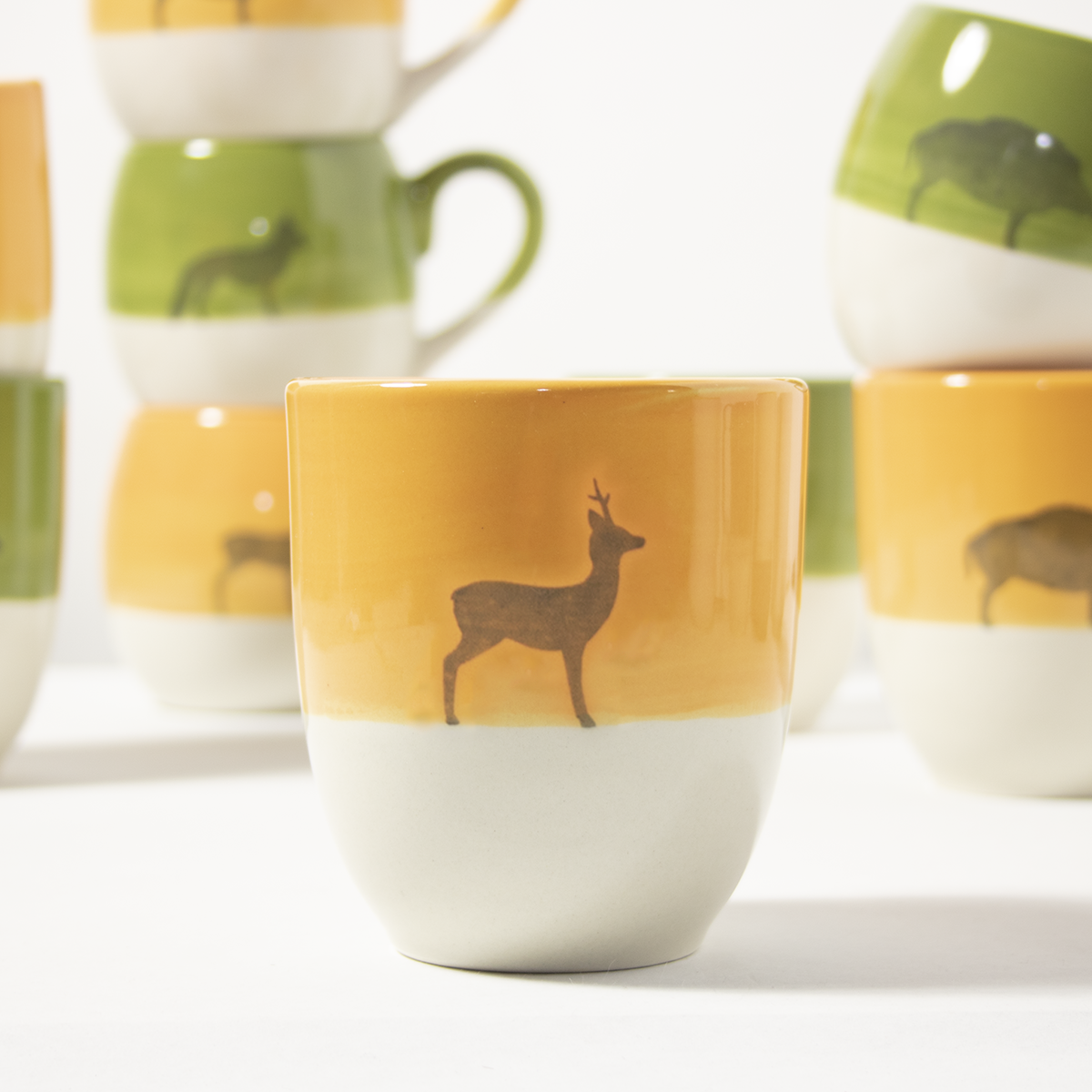 Mug Roebuck Light Orange