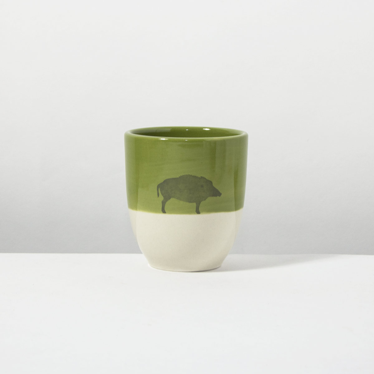 Mug Wild Boar Olive
