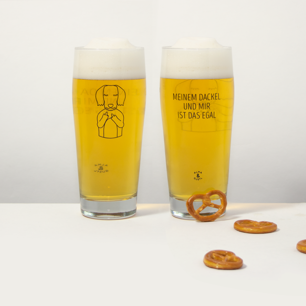 Bierglas Frechdackel