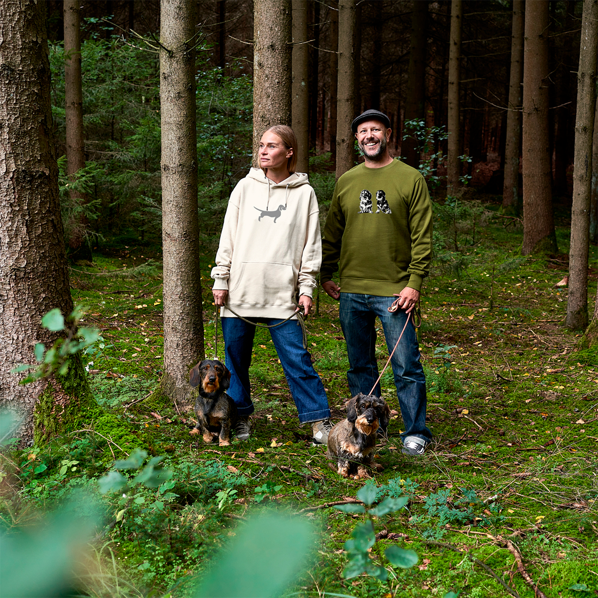 Unisex Hoodie: Feindackel