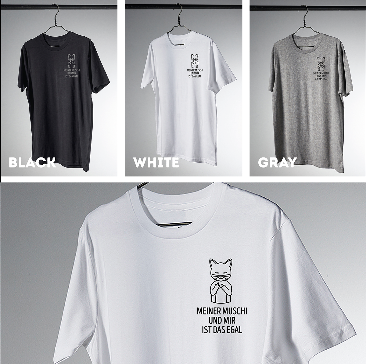 Unisex T-Shirt: “My M***** and I don’t care”