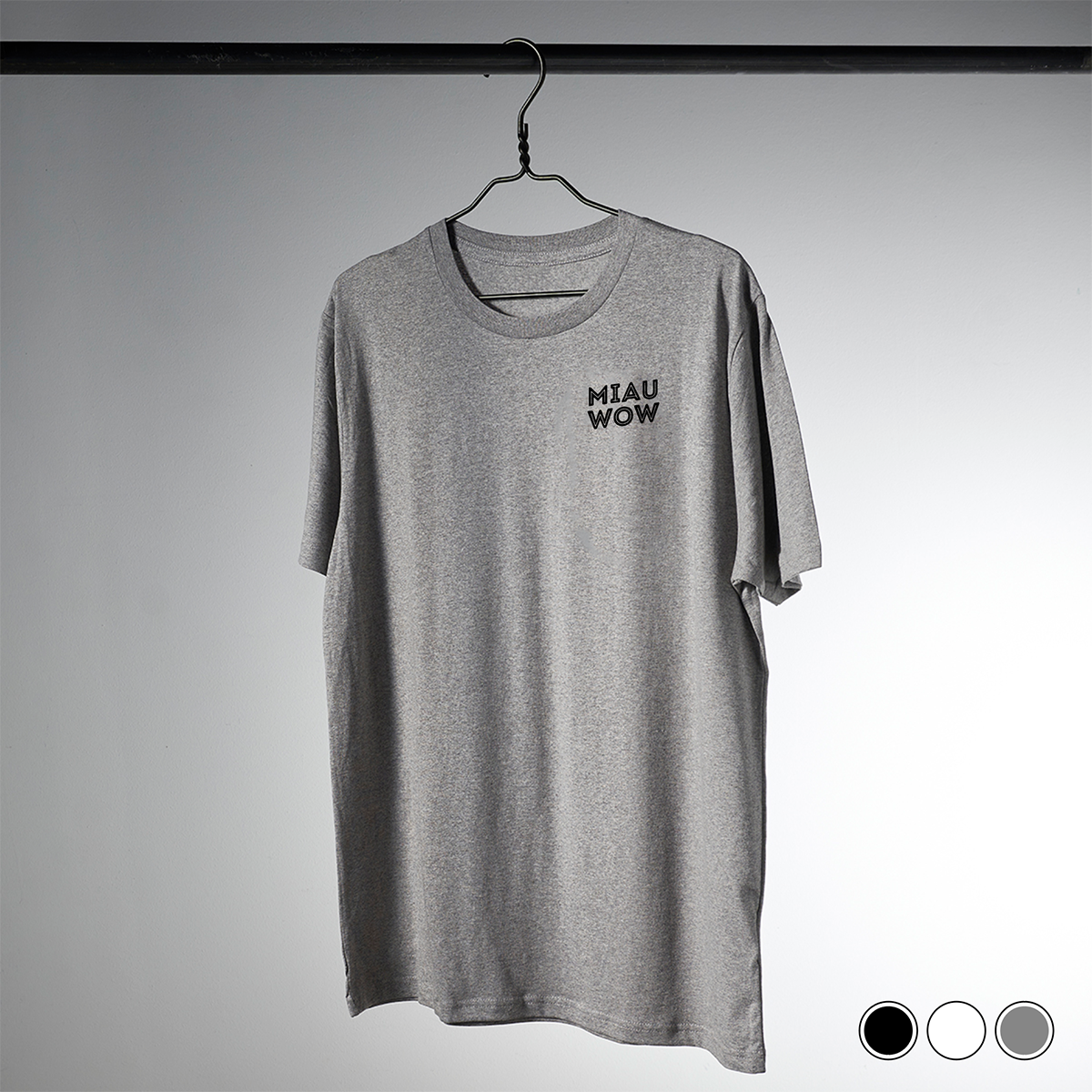 Unisex T-Shirt: MEOW WOW