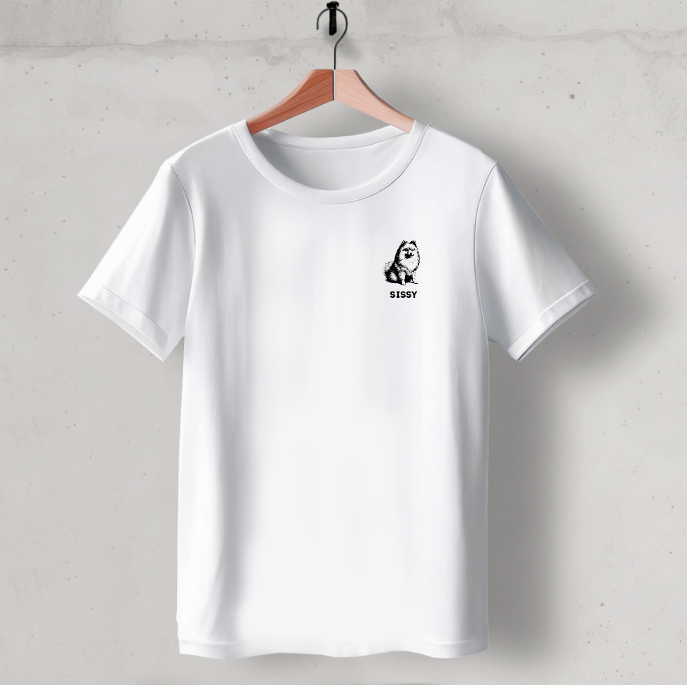 Organic T-Shirt Lieblingshund Furry: personalisiert