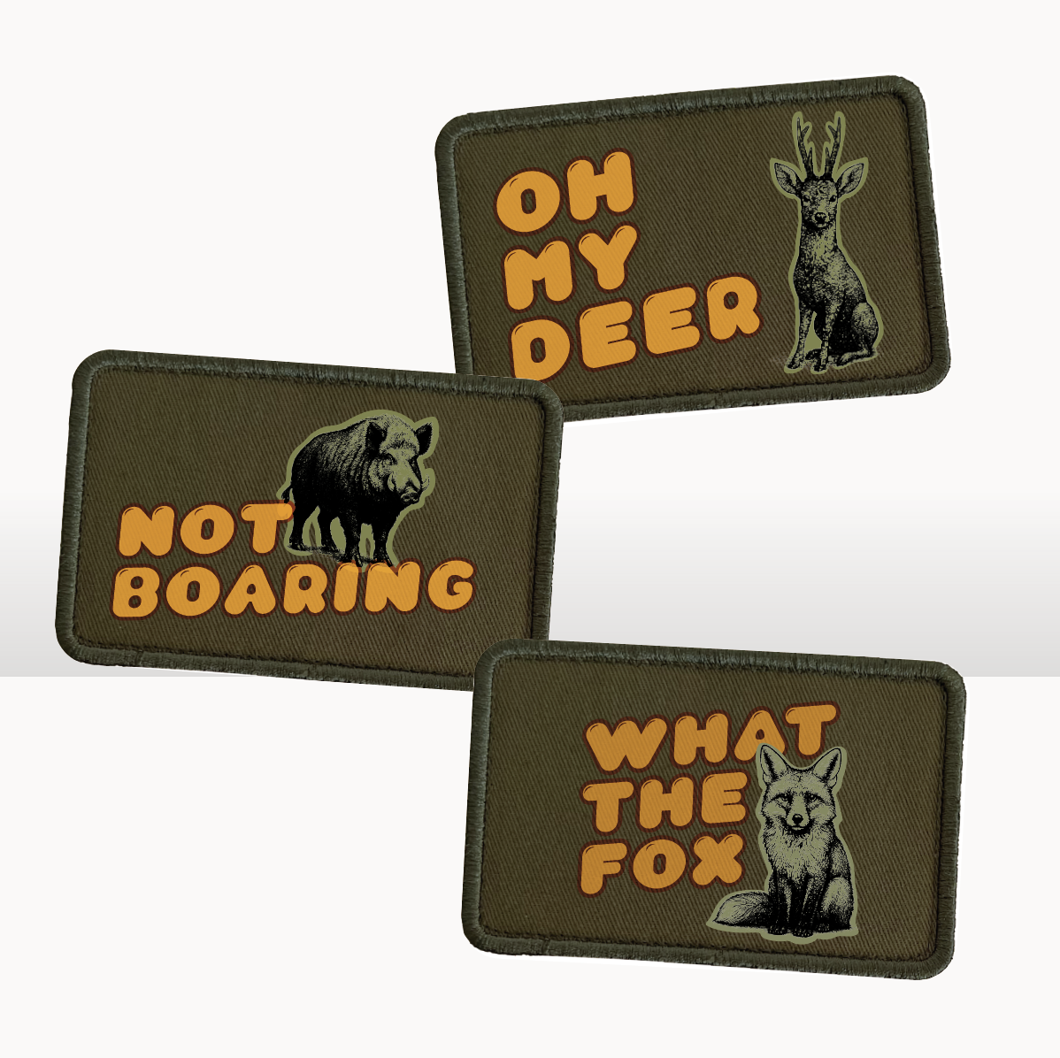 Cap „What the Fox“ Olive