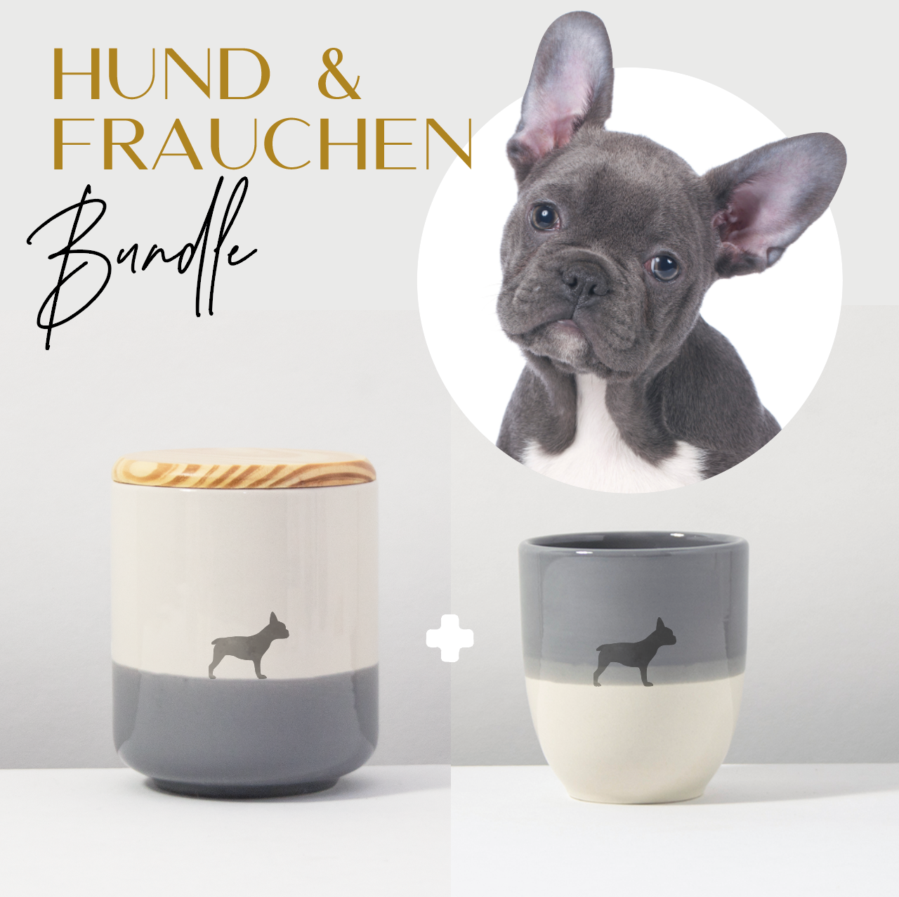 Hund & Frauchen Bundle Frenchie
