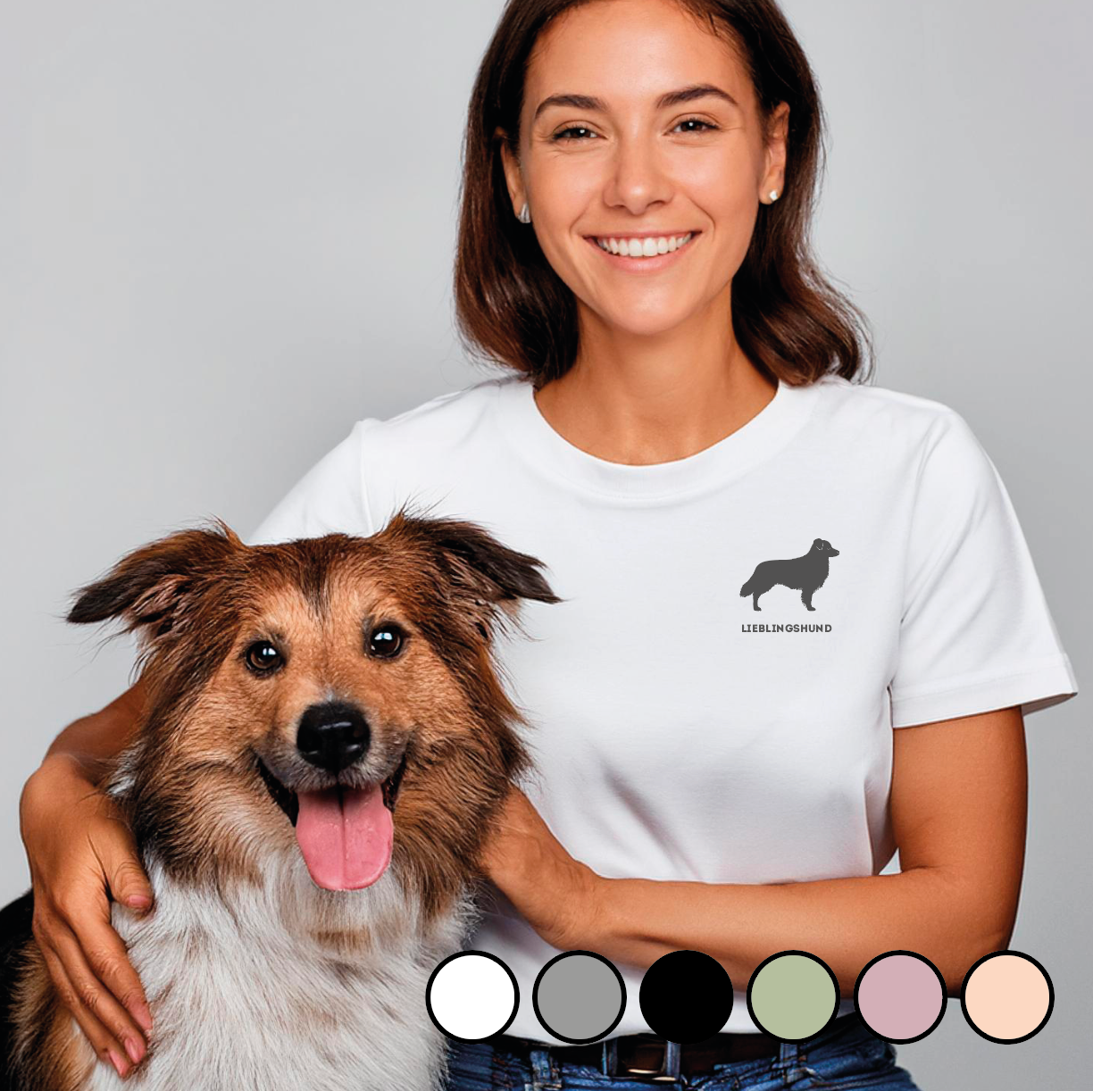 Organic T-Shirt Lieblingshund: personalisiert