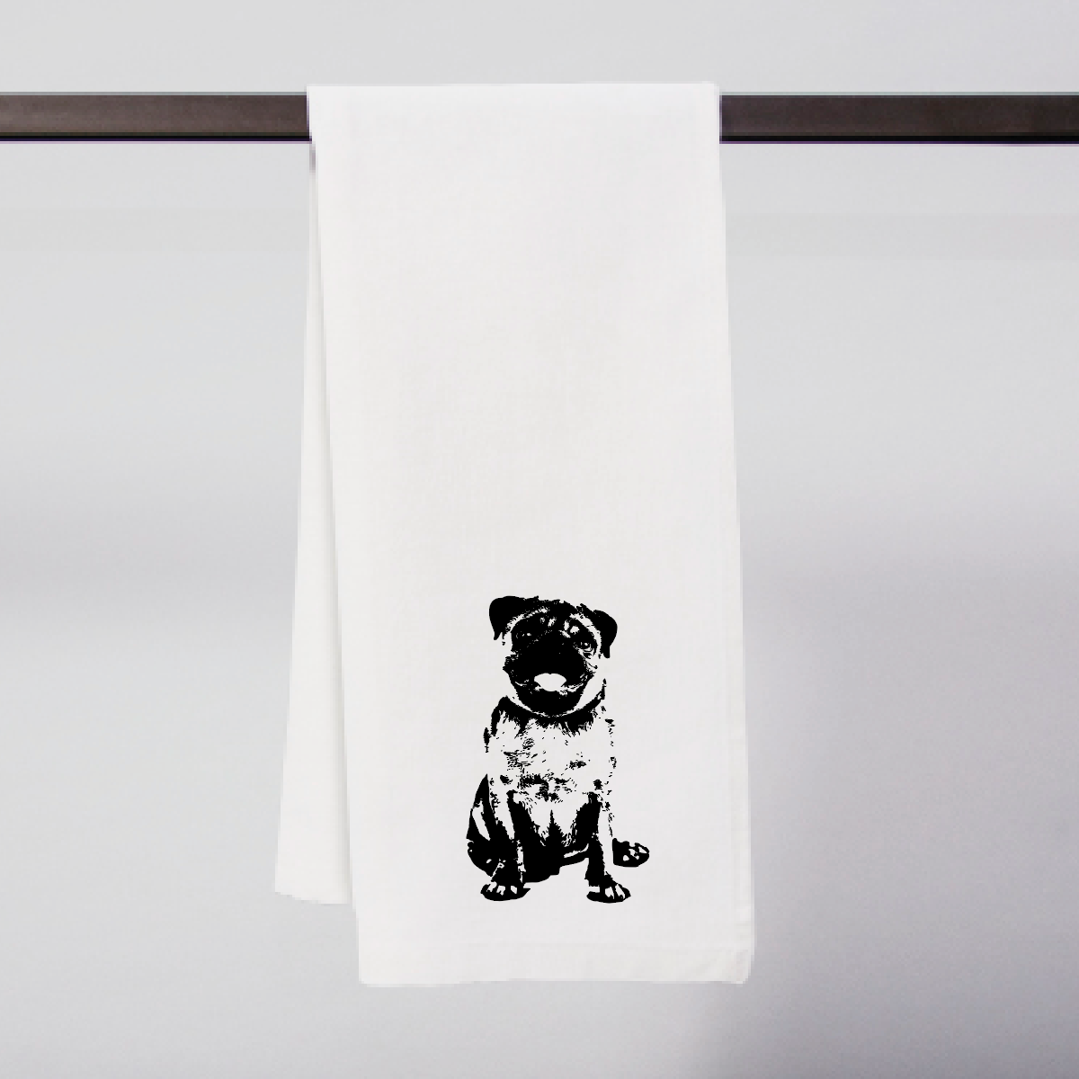 Tea towel favorite dog