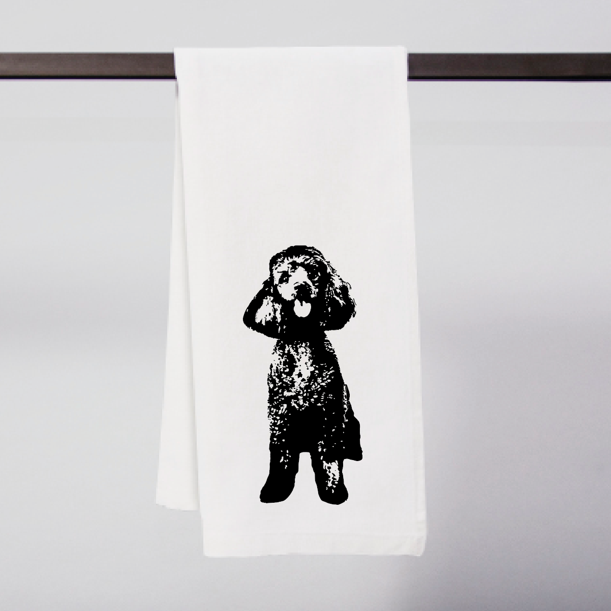 Tea towel favorite dog