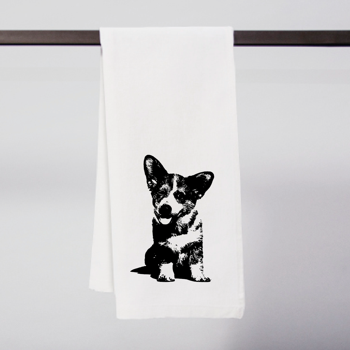 Tea towel favorite dog