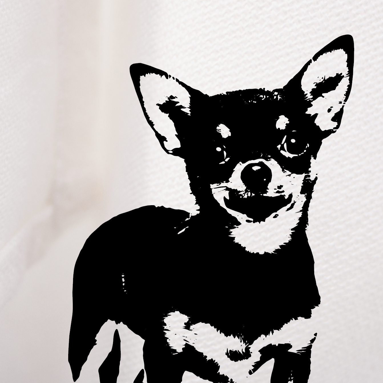 Tea towel favorite dog