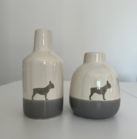 Vasenduo Lieblingshund 2er-Set Dusty B-Ware