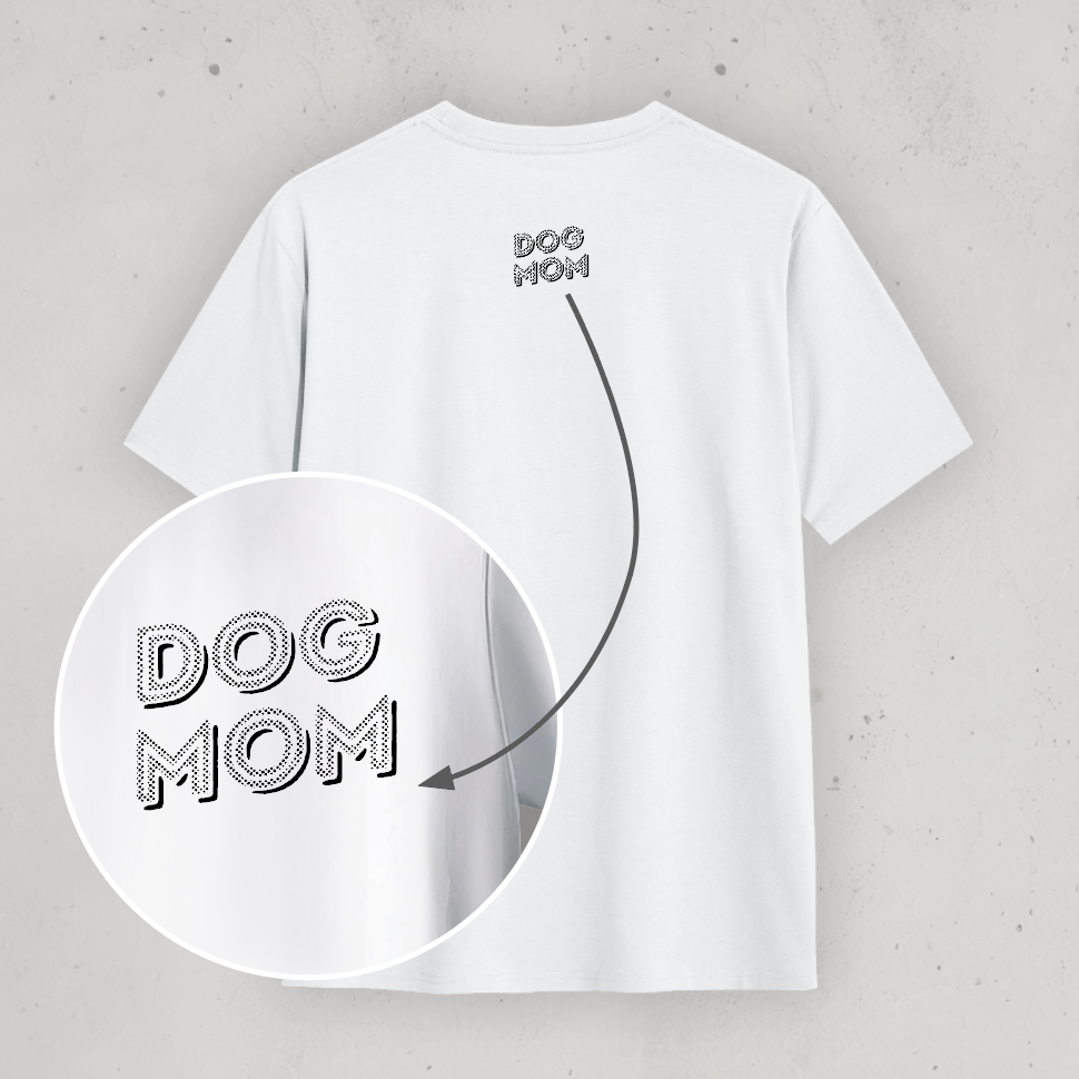 Organic T-Shirt Favorite Furry Dog: personalized