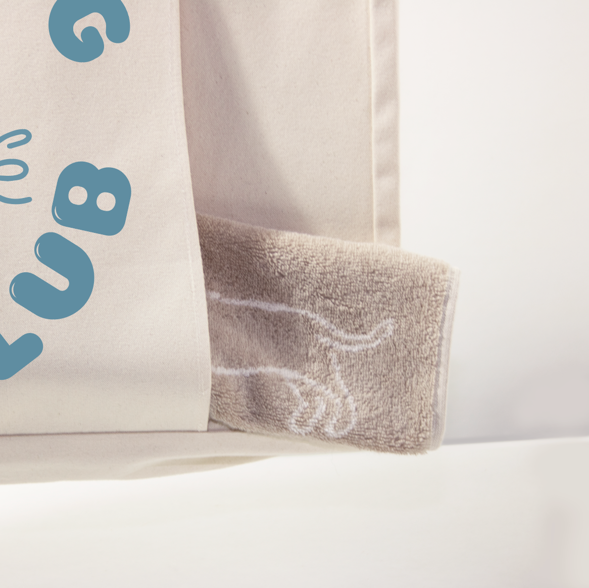 Big Beach Bag: Cool Dog Swim Club