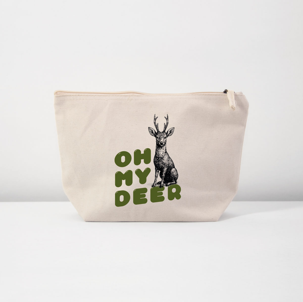 Accessory Bag „Oh my Deer“ Olive