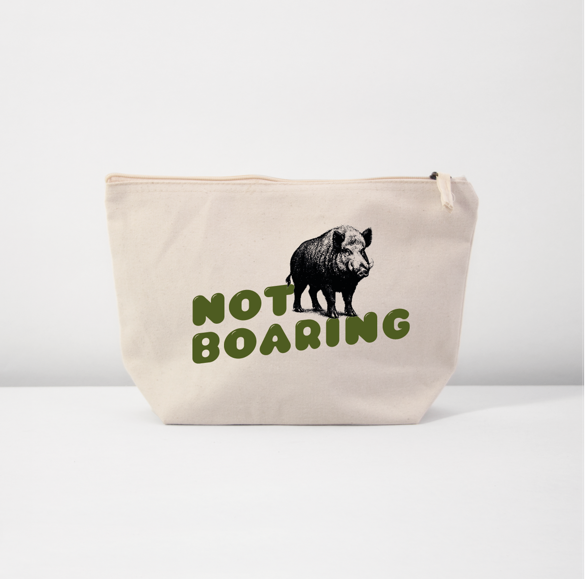 Accessory Bag „Not Boaring“ Olive