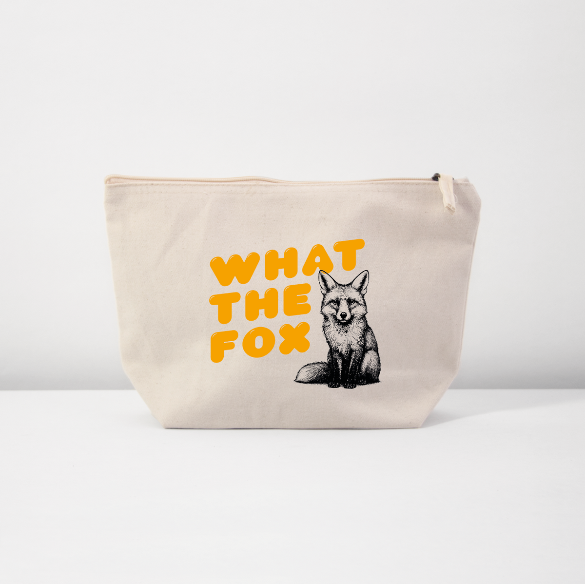 Accessory Bag „What the Fox“ Orange Light