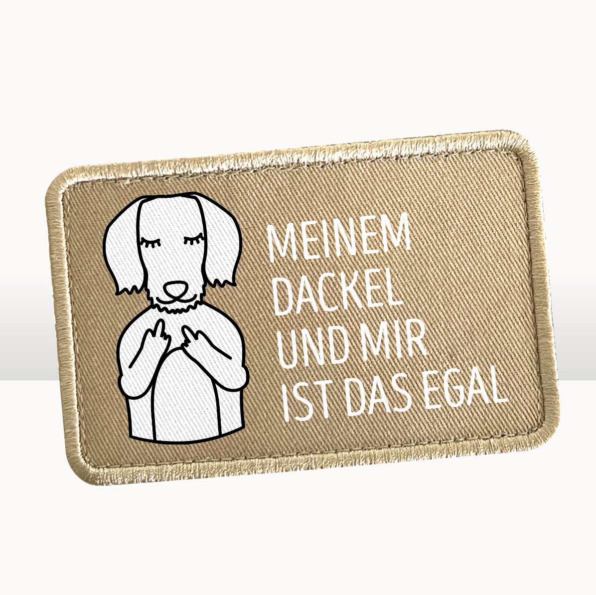 Cap „Frechdackel“ Sand