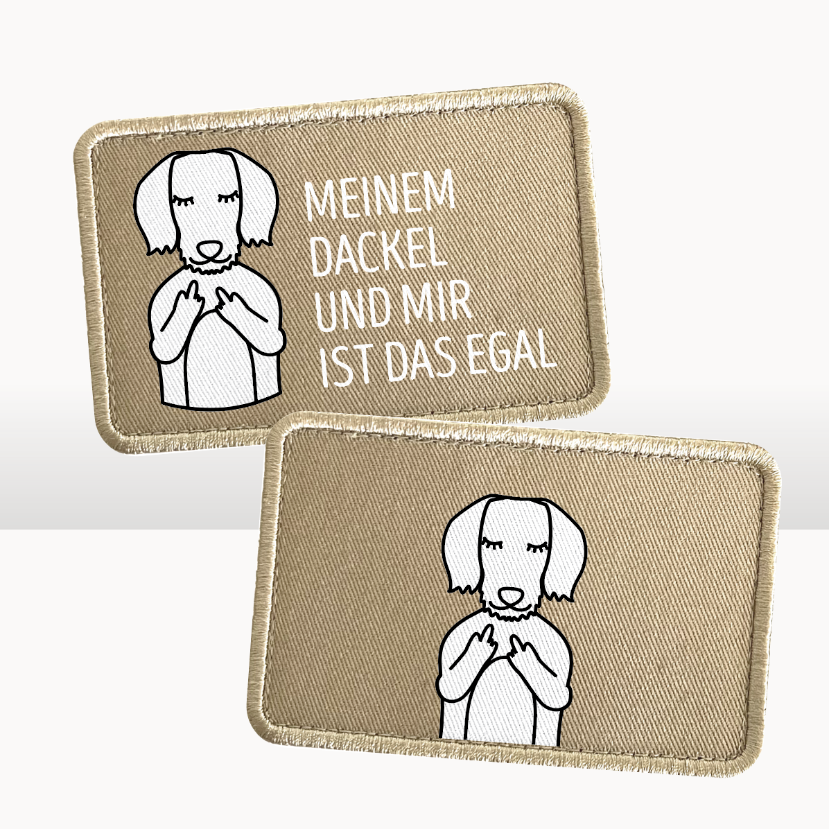 Cap „Frechdackel“ Sand