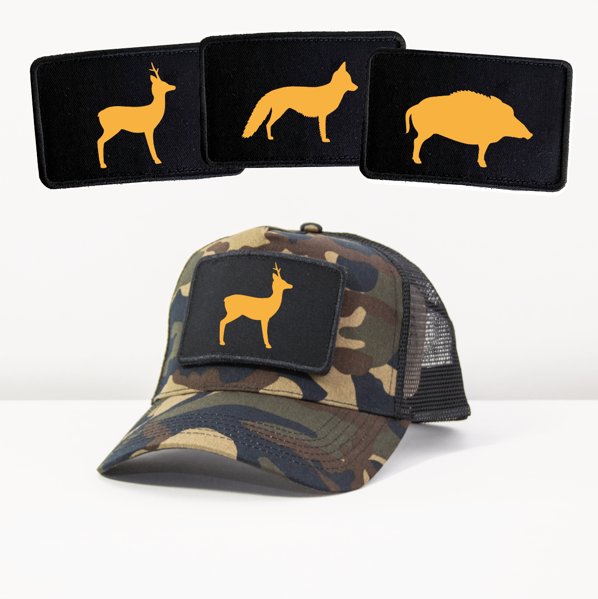 Trucker Cap Waldtiere Camouflage