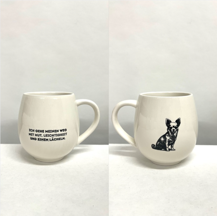 Tasse Wuffirmation Groß B-Ware