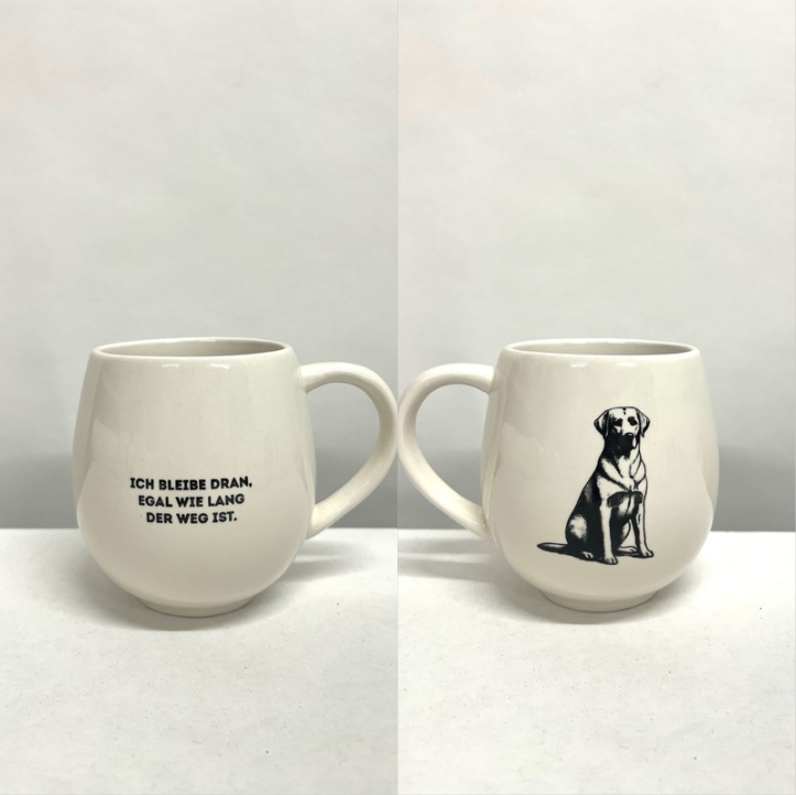 Tasse Wuffirmation Groß B-Ware