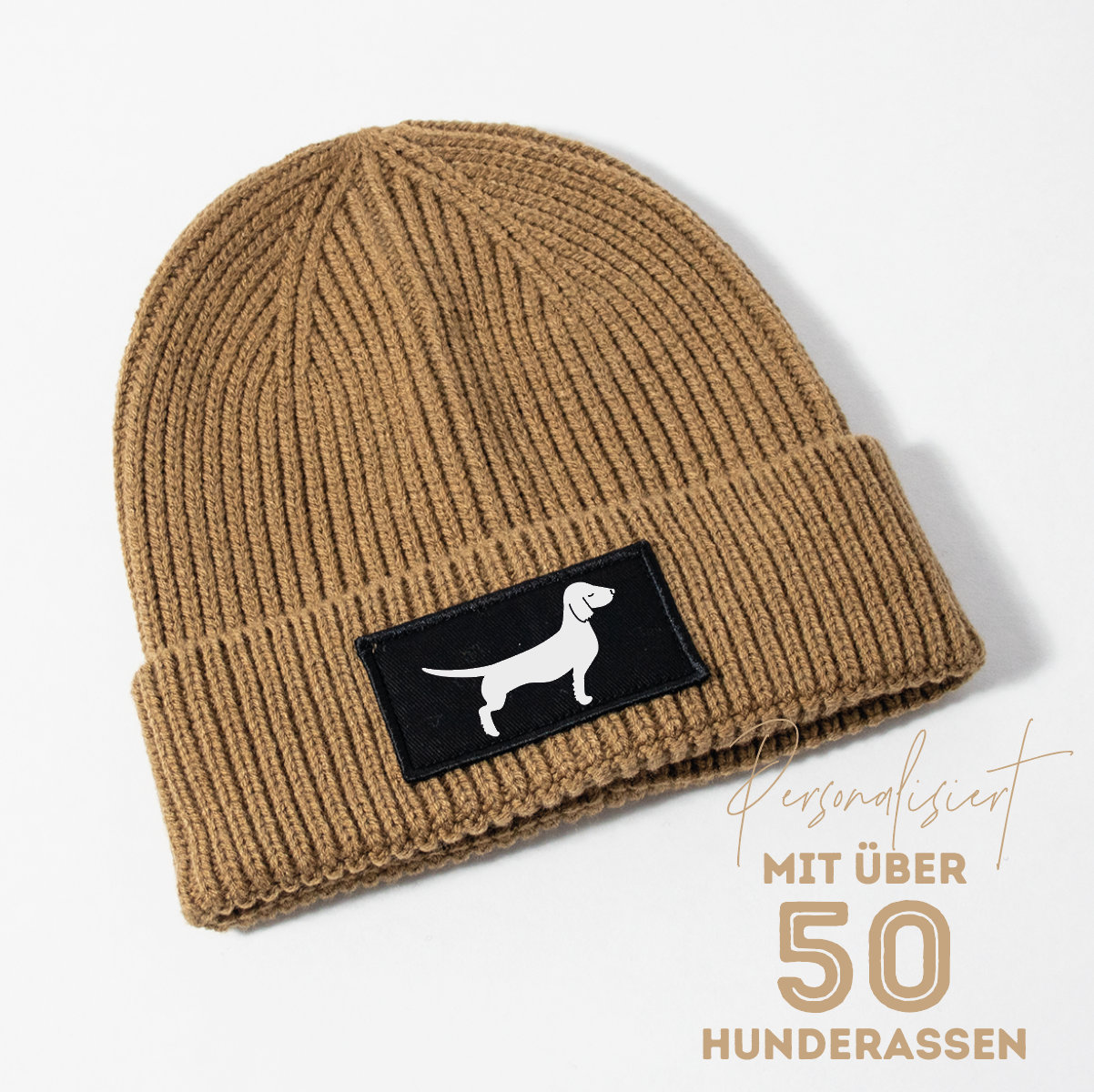 Mütze Lieblingshund Sand