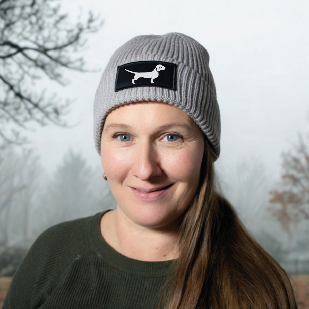 Unisex T-Shirt: "My dachshund and I don't care"