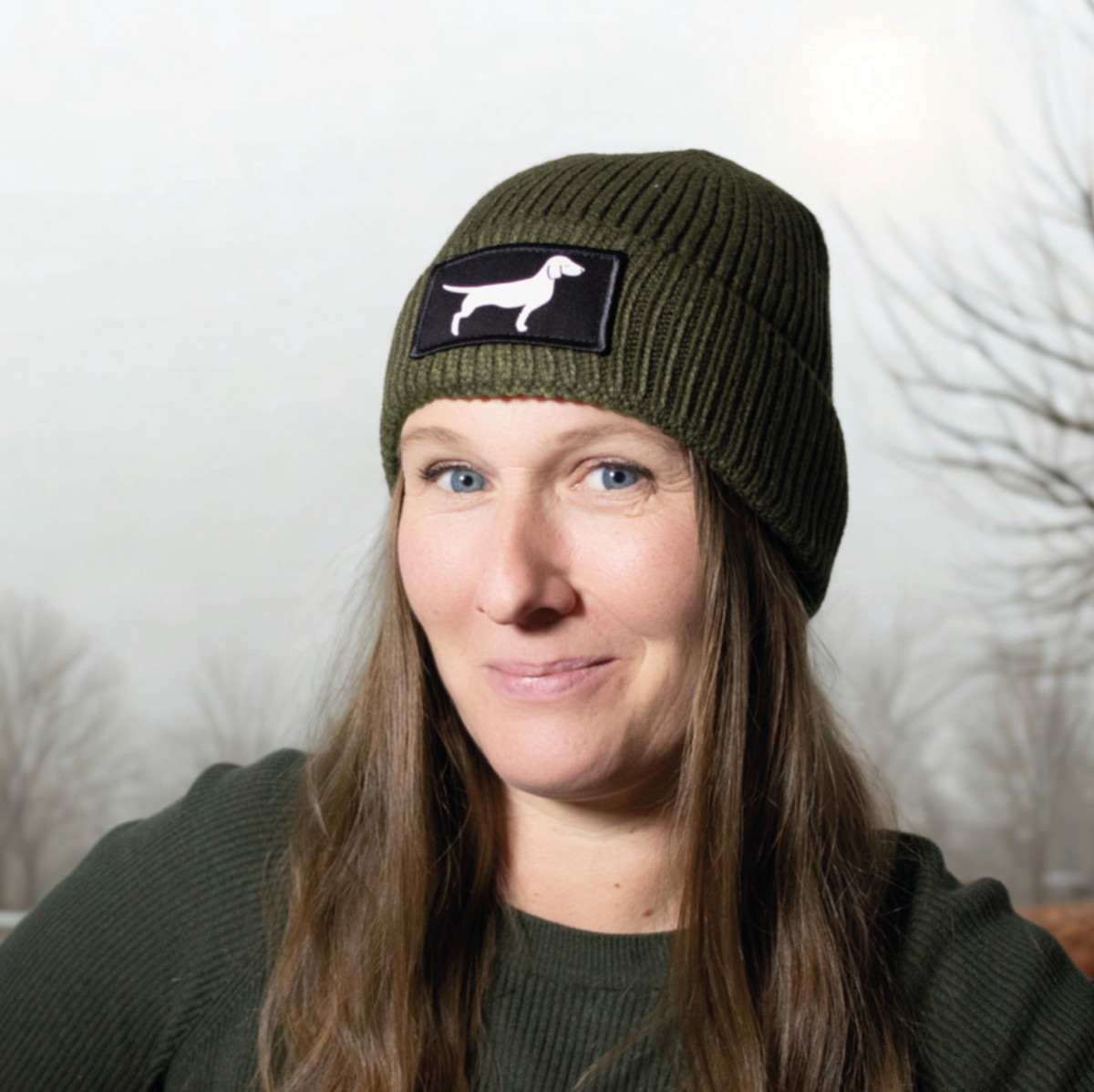 Unisex T-Shirt: "My dachshund and I don't care"