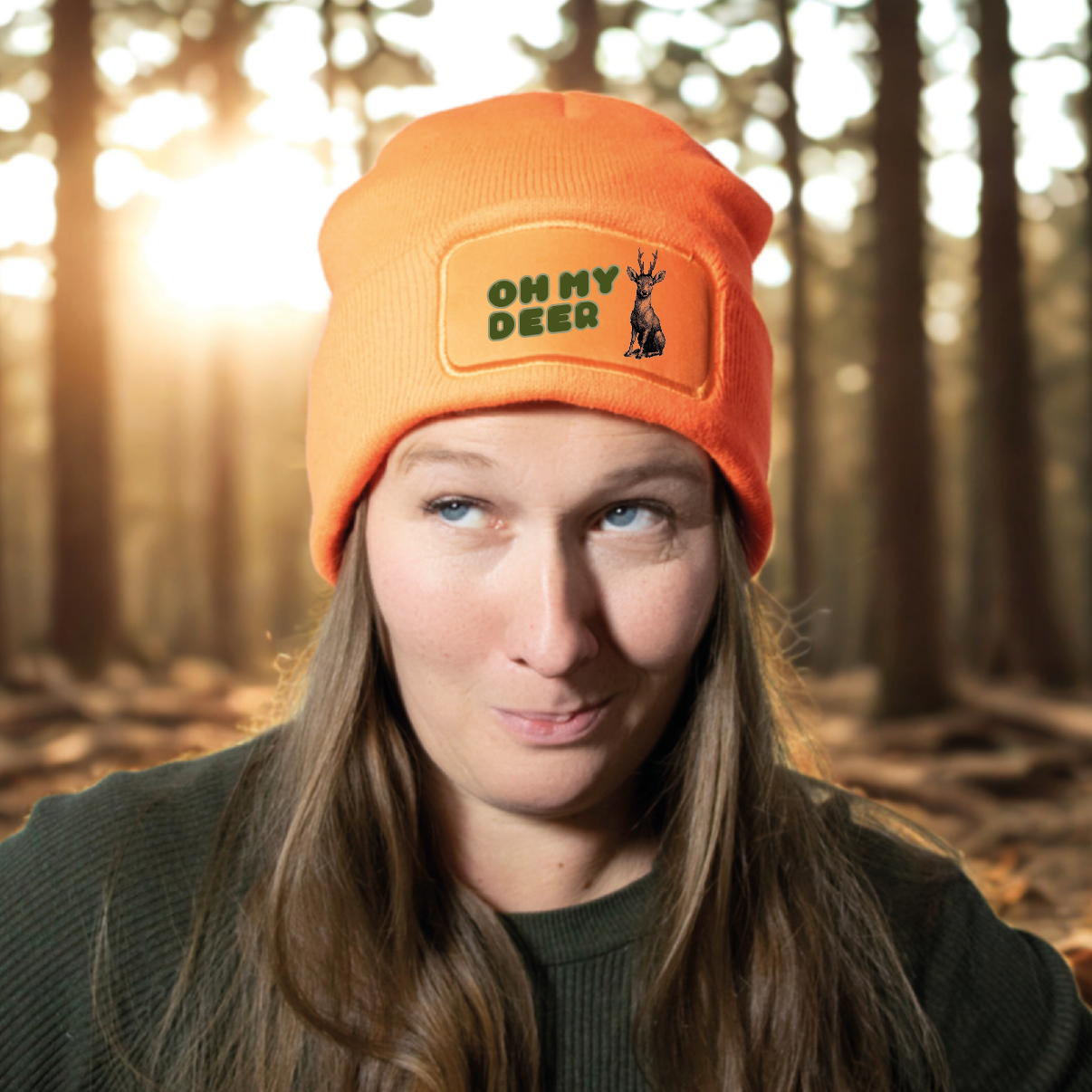 Unisex T-Shirt: "My dachshund and I don't care"