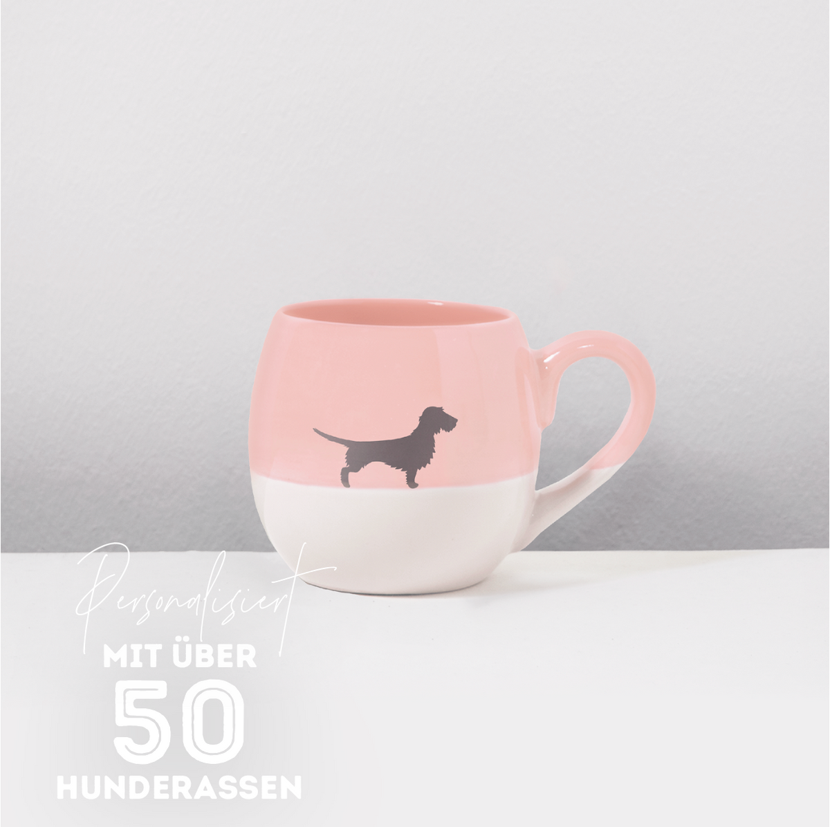 Tasse Lieblingshund Powder Rose