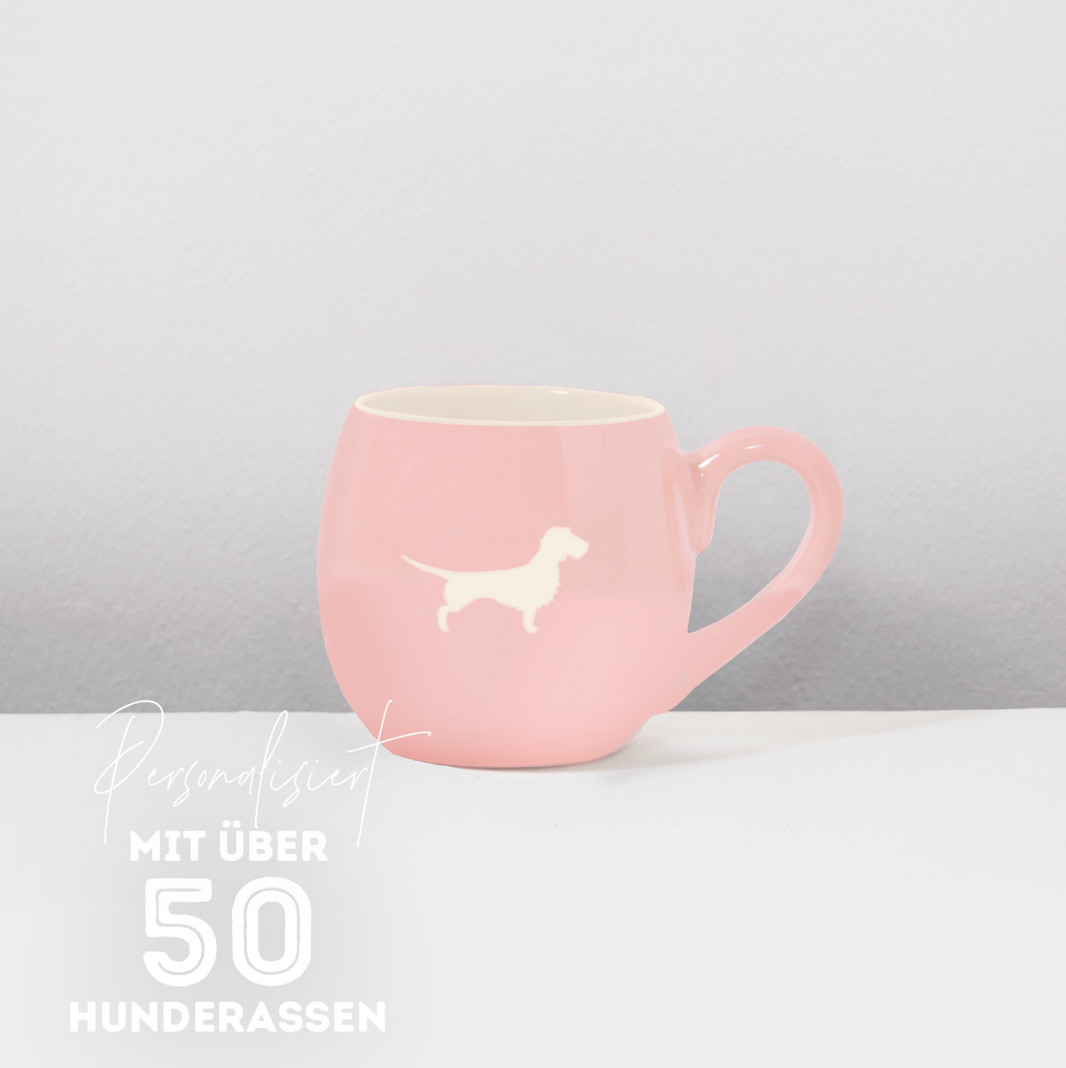 Tasse Lieblingshund Full Powder Rose