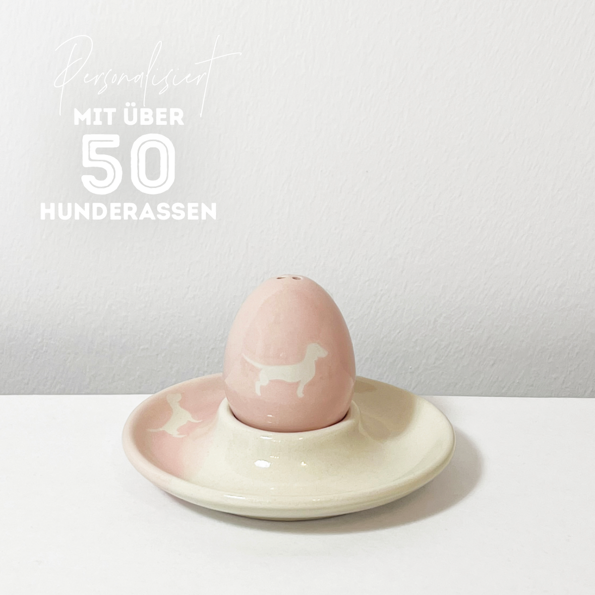 OsterEier-Set Lieblingshund Powder Rose