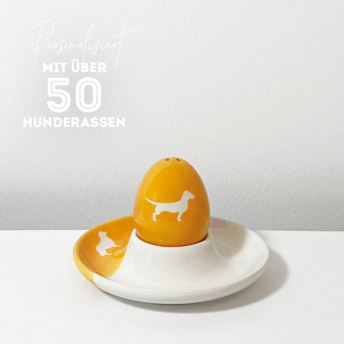OsterEier-Set Lieblingshund Powder Orange