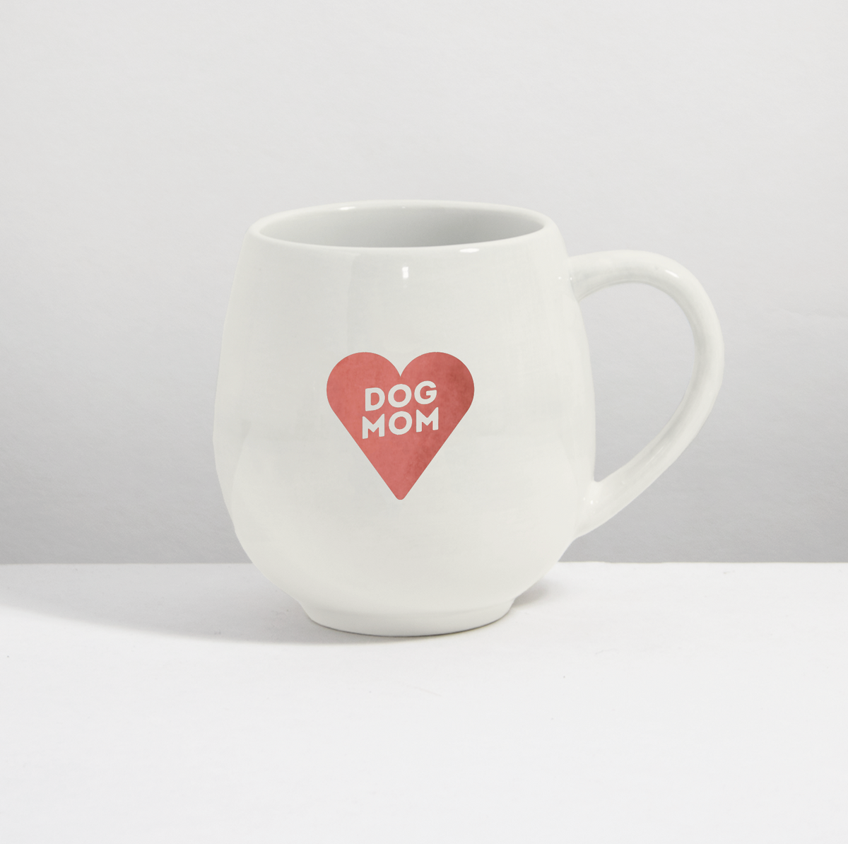 Große Tasse DOG MOM Heart