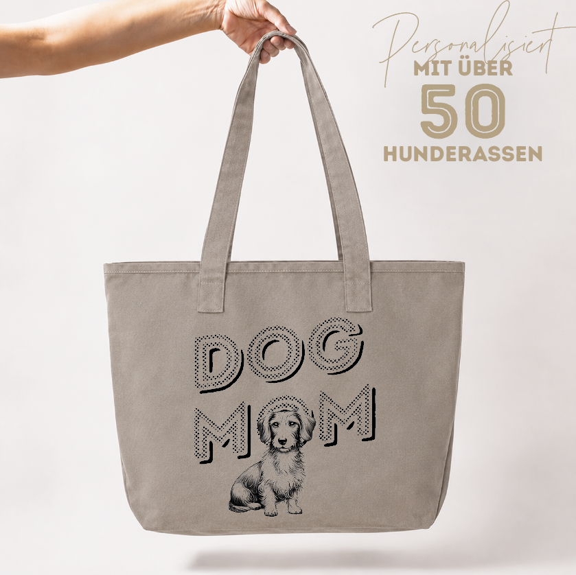 Extra Big Shopper: DOM MOM Lieblingshund personalisiert
