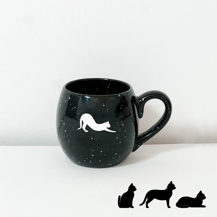 LIMITED EDITION: Tasse Katze Night Sky