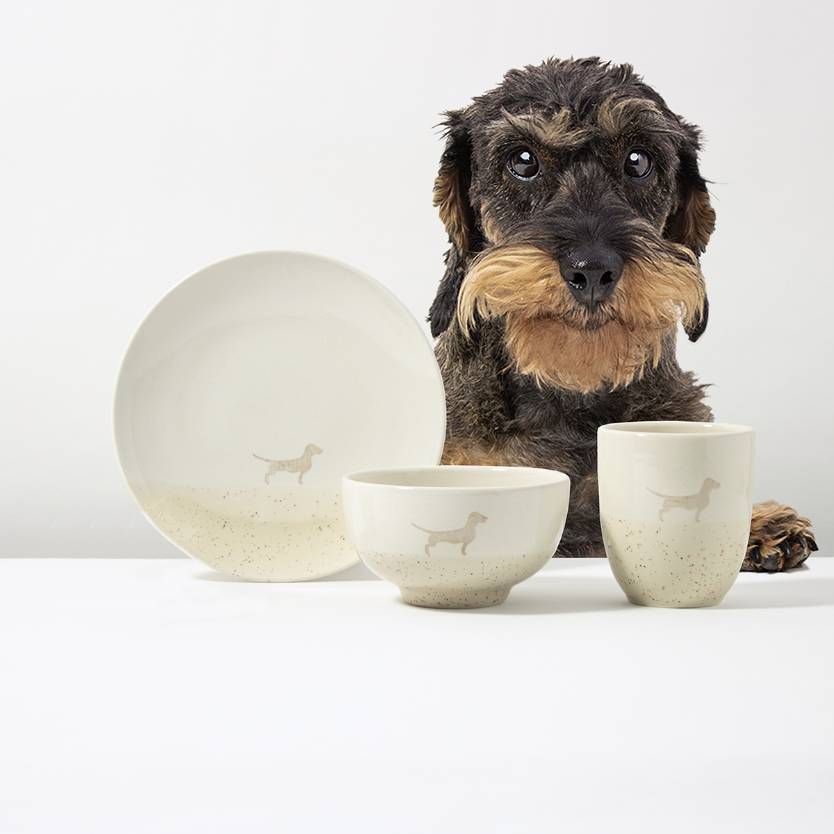 Basic Set Sand Dachshund
