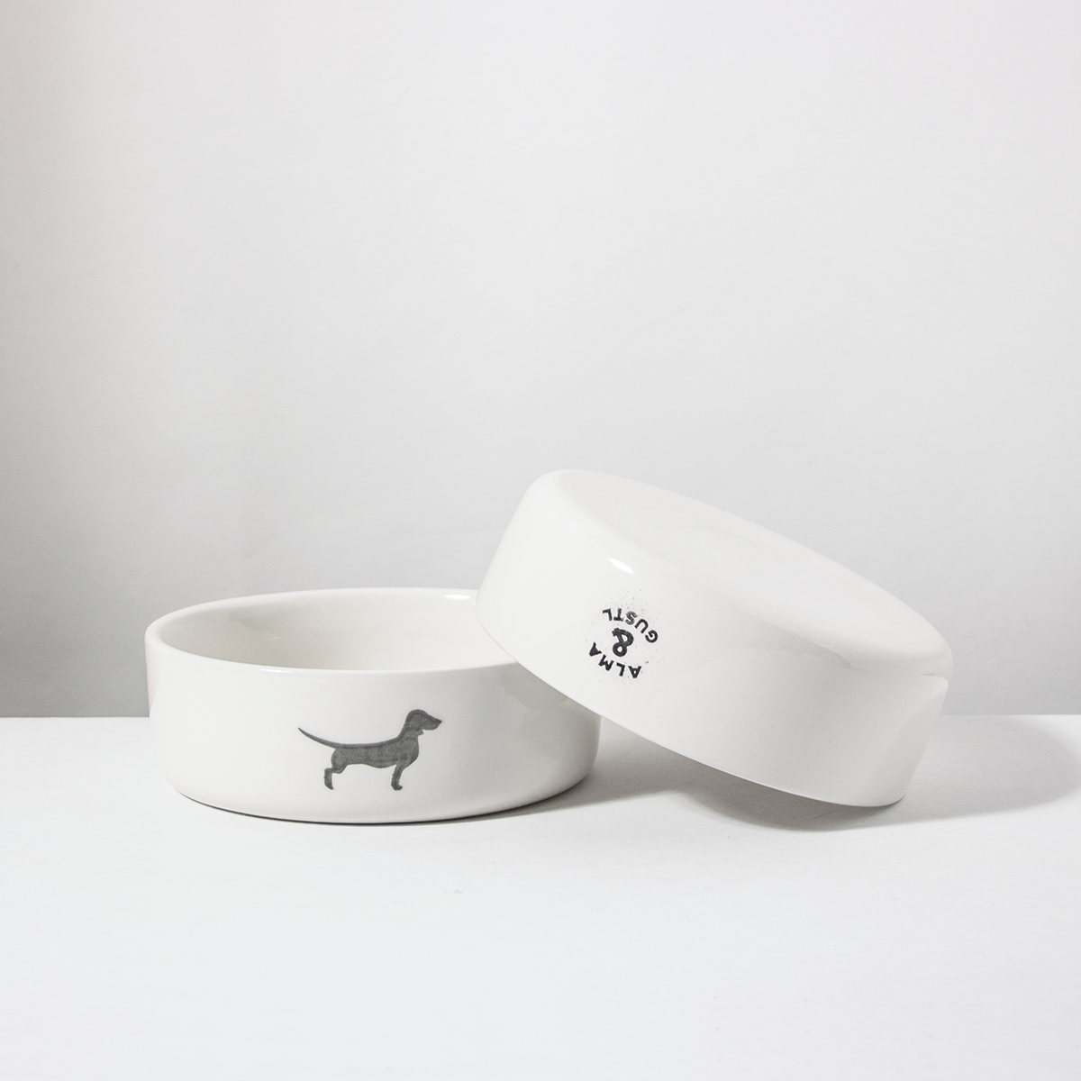 Dog bowl Dachshund Snow