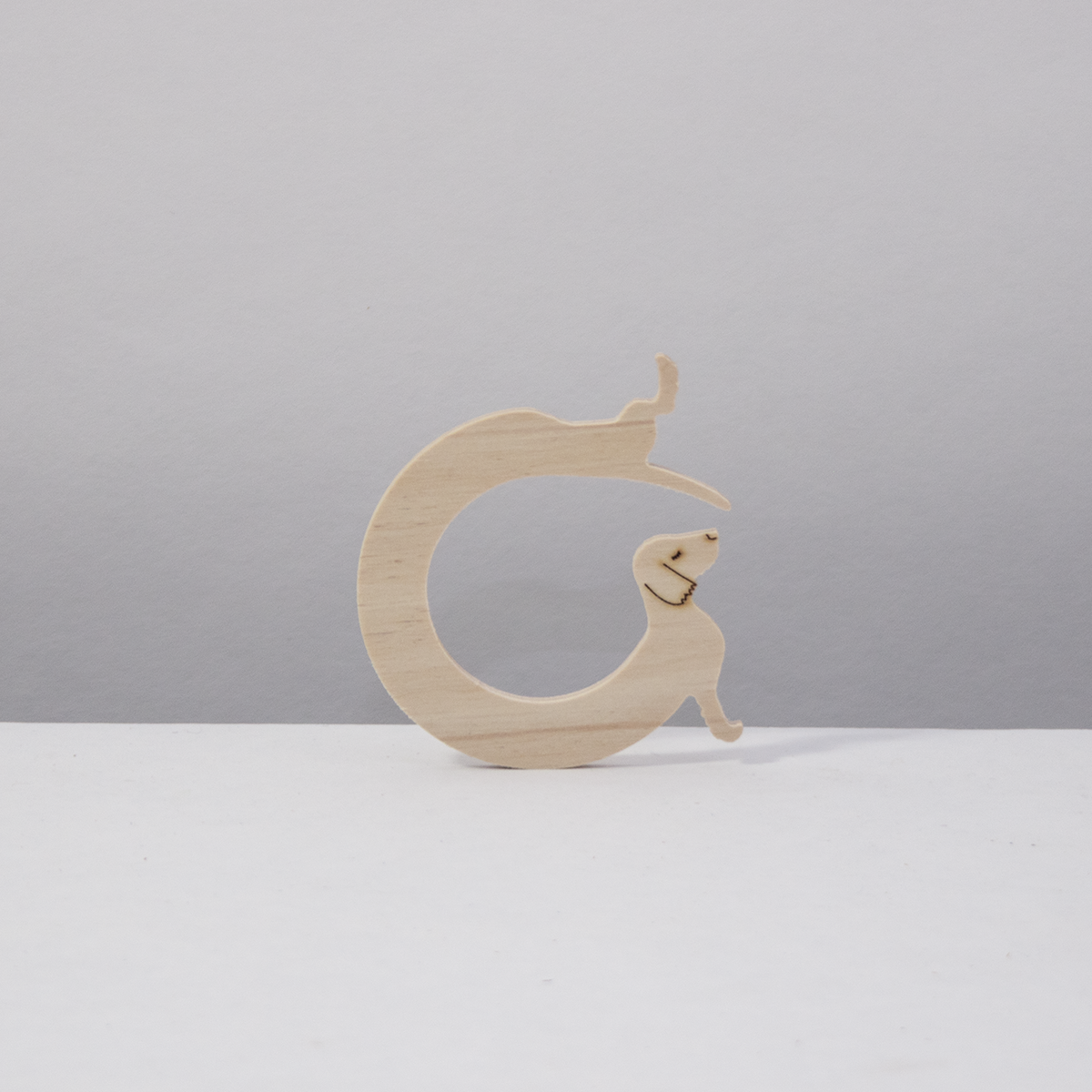 Napkin ring universal dachshund set of 6