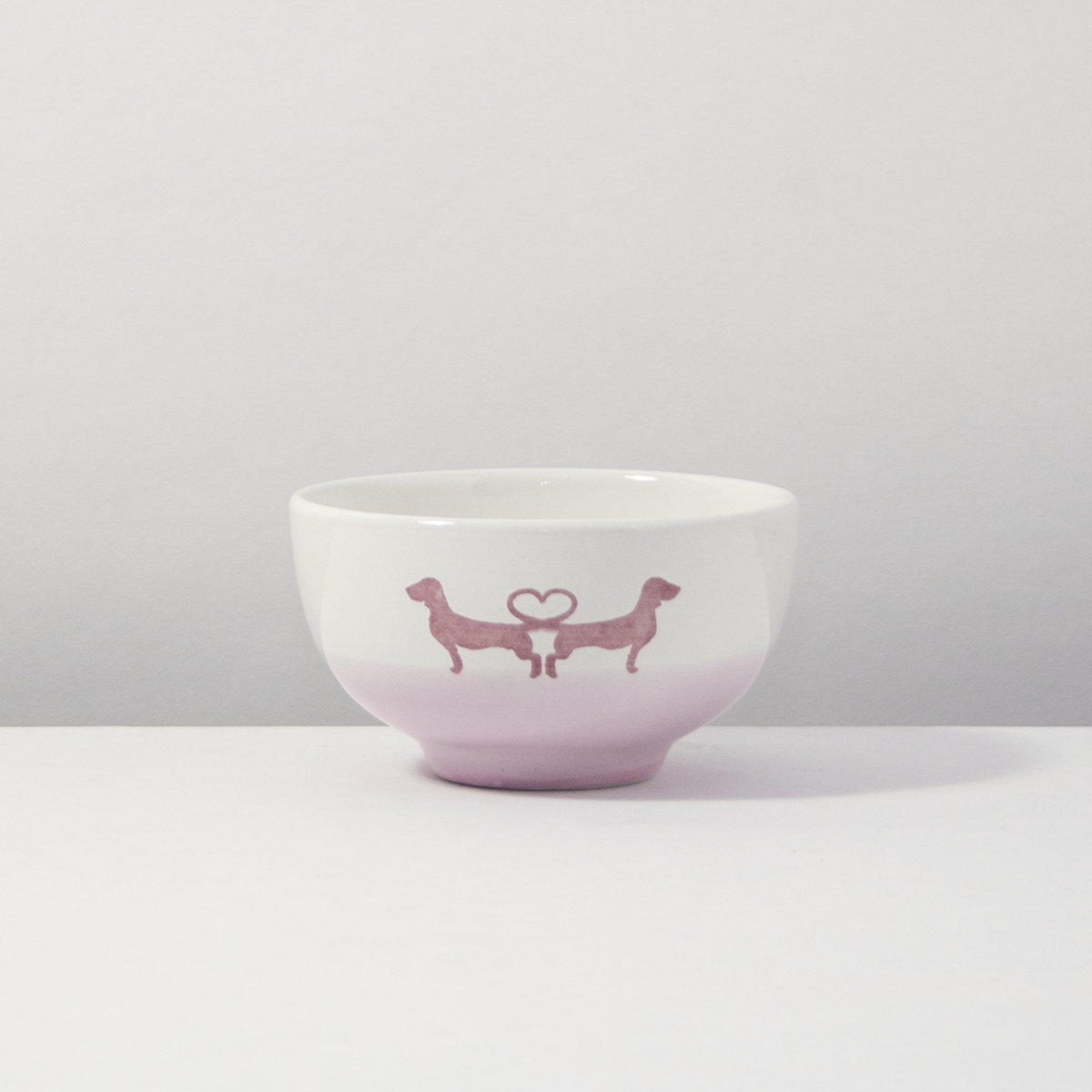 Mug dachshund love rose