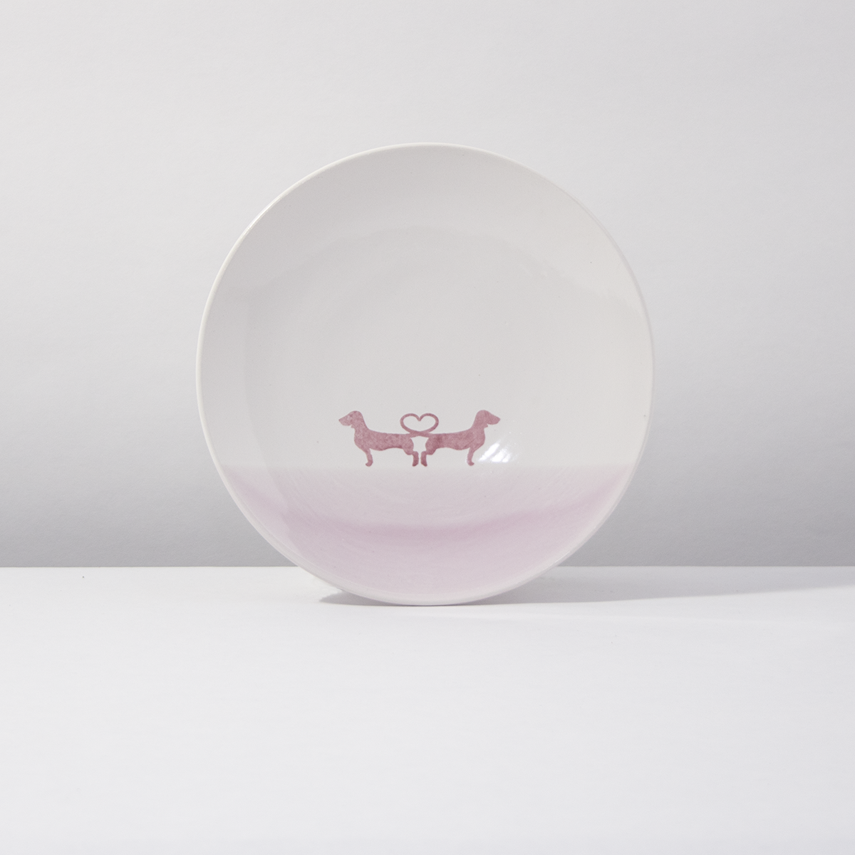 Mug dachshund love rose