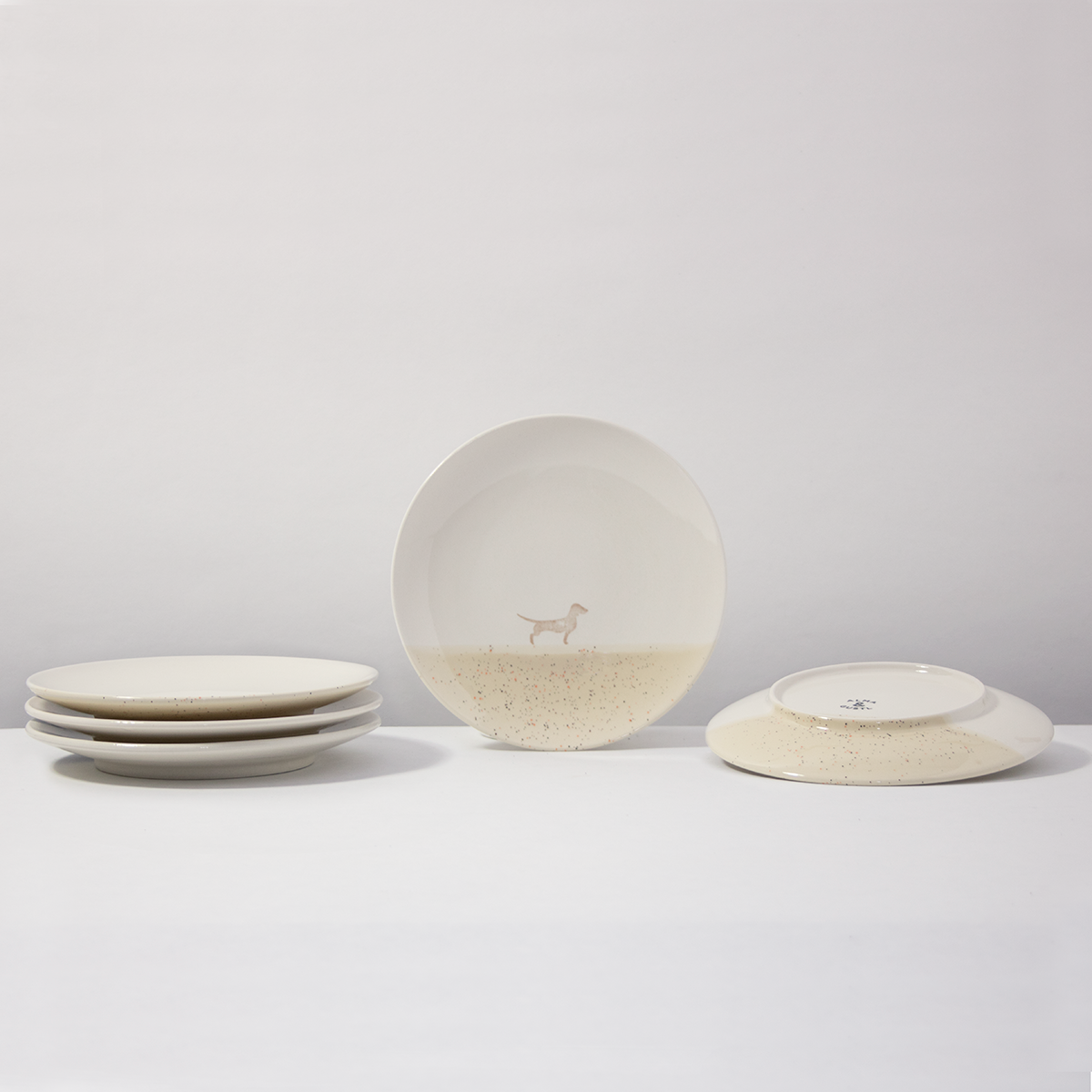 Plate 20 Dachshund Sand