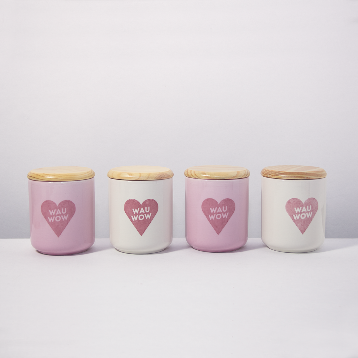Mug WAU WOW LOVE Rose