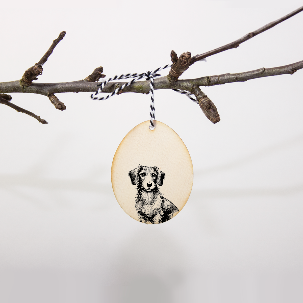 Dachshund hanger Easter small but nice set of 6