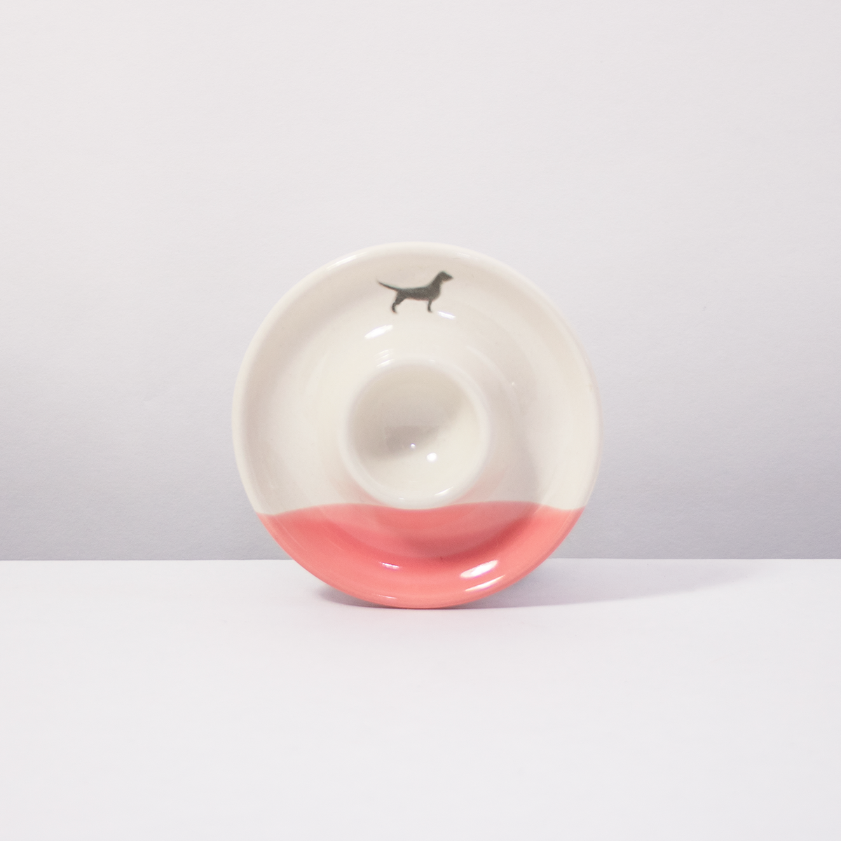 Eierbecher Dackel Peach B-Ware